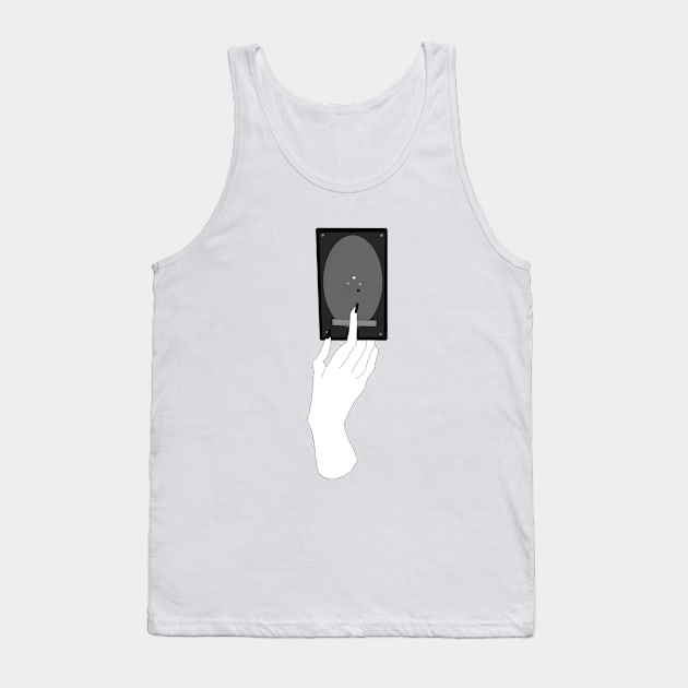 Hand holding Magic card Tank Top by ginglederf